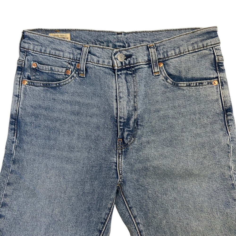 Levis 510 Skinny Fit Jeans Mens W33 L30‎ Light Blue Denim Premium - Picture 3 of 10